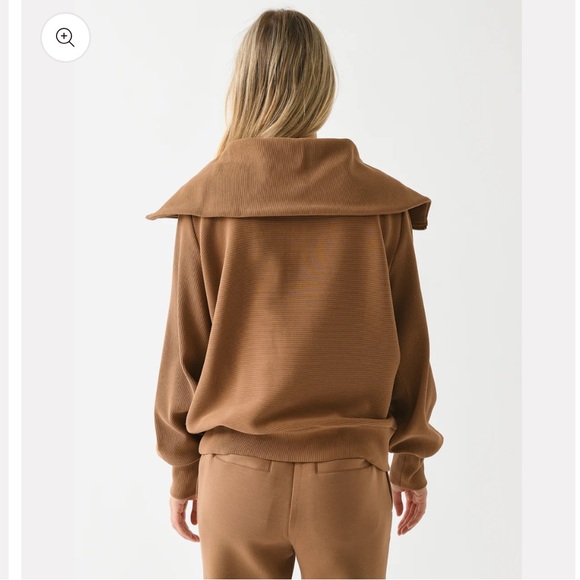 Varley women’s vine half-zip pullover golden bronze small - Picture 5 of 5